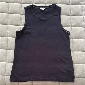 J. Crew Navy Sleeveless Top